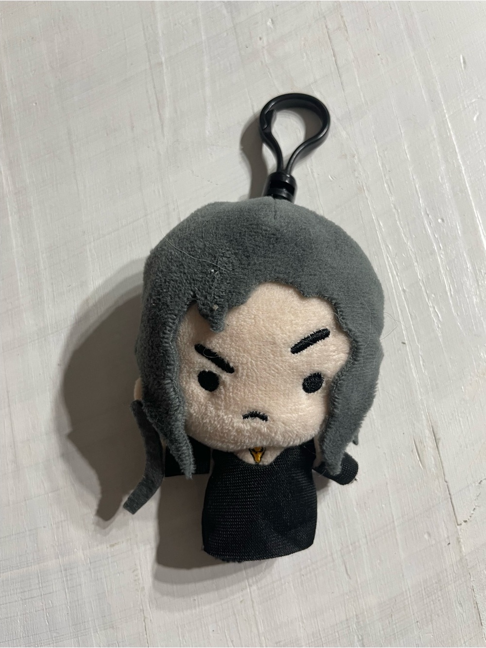 Monogram International Harry Potter Severus Snape Plush Bag Clip Excellent Cond